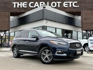 Used 2020 Infiniti QX60 ESSENTIAL 3RD ROW!! REMOTE START, HEATED LEATHER SEATS/STEERING WHEEL, MOONROOF, BACK UP CAM, SIRIUS XM, NAV!! for sale in Sudbury, ON