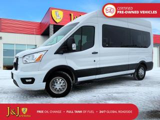 Used 2022 Ford Transit 350 XLT 14 Pass. Van , Fully Fully Loaded, AWD for sale in Brandon, MB