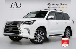 Used 2017 Lexus LX 570 7-PASS | HUD | REAR ENTERTAINMENT | 21 IN WHEELS for sale in Vaughan, ON
