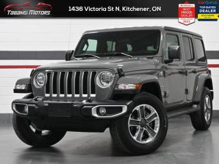 Used 2021 Jeep Wrangler Unlimited Sahara  No Accident Leather Seats Carplay Push Start for sale in Mississauga, ON