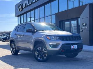 Used 2018 Jeep Compass Trailhawk  Heated & Cooled Seats | Moonroof | SXM for sale in Midland, ON