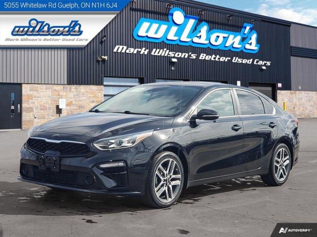 Used 2019 Kia Forte EX+, Auto, Sunroof, Heated Steering + Seats, CarPlay + Android, Bluetooth, Rear Camera & More! for Sale in Guelph, Ontario