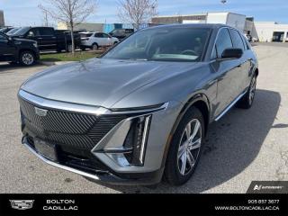 <b>Electric Vehicle,  Sunroof,  Heated Seats,  Apple CarPlay,  Android Auto!</b><br> <br> <br> <br>Luxury Tax is not included in the MSRP of all applicable vehicles.<br> <br>  This 2024 Cadillac Lyriq delivers a sporty, responsive, and agile driving experience that will make every mile fun and exciting! <br> <br>Delivering next level technology, this Cadillac Lyriq pushes the boundaries of what is possible for a fast charging EV crossover vehicle. With an advanced 33 inch LED display and a driver focused cockpit, its easy to immerse yourself into the pure driving experience. On the exterior, its sharp line and aggressive design adds dimensional texture for dramatic depth and a sleek new approach from the Cadillac brand.<br> <br> This argent silver metallic  SUV  has an automatic transmission.<br> <br> Our LYRIQs trim level is Tech. This exquisite electric SUV features luxury appointments such as an expansive fixed glass roof with a power sunshade, Inteluxe synthetic leather upholstery, heated front seats with power adjustment and lumbar support, memory settings for the drivers seat, outside mirrors and steering wheel, wireless mobile device charging, dual-zone climate control, and an expansive 33-inch infotainment/drivers display with wireless Apple CarPlay and Android Auto, 5G communications capability, Google automotive services, and SiriusXM satellite radio. Safety features include front and rear park assist, lane keeping assist with lane departure warning, front pedestrian braking with bicyclist detection, blind zone steering assist, Teen Driver, forward collision alert, and an HD rear vision camera. This vehicle has been upgraded with the following features: Electric Vehicle,  Sunroof,  Heated Seats,  Apple Carplay,  Android Auto,  Premium Audio,  5g Wi-fi. <br><br> <br>To apply right now for financing use this link : <a href=http://www.boltongm.ca/?https://CreditOnline.dealertrack.ca/Web/Default.aspx?Token=44d8010f-7908-4762-ad47-0d0b7de44fa8&Lang=en target=_blank>http://www.boltongm.ca/?https://CreditOnline.dealertrack.ca/Web/Default.aspx?Token=44d8010f-7908-4762-ad47-0d0b7de44fa8&Lang=en</a><br><br> <br/>    2.99% financing for 84 months.  Incentives expire 2024-04-30.  See dealer for details. <br> <br>At Bolton Motor Products, we offer new and pre-enjoyed luxury Cadillacs in Bolton. Our sales staff will help you find that new or used car you have been searching for in the Bolton, Brampton, Nobleton, Kleinburg, Vaughan, & Maple area. o~o