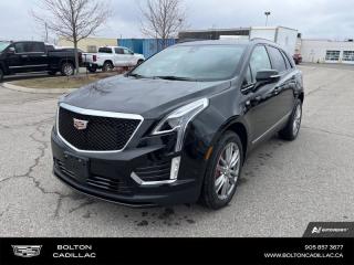 <b>Leather Seats,   Driver Assist Package, Technology Package!</b><br> <br> <br> <br>Luxury Tax is not included in the MSRP of all applicable vehicles.<br> <br>  Cadillacs 2024 XT5 strikes a good balance between form and function, providing an exquisitely-styled exterior with an ergonomic interior and impressive road dynamics. <br> <br>This head-turning Cadillac XT5 is engineered to deliver a refined and luxurious experience, keeping in tune with Cadillacs ethos. The exterior styling is handsome and upscale; its well-equipped cabin is quiet when cruising, and theres plenty of space for four adults and their luggage. With excellent road manners and stellar performance, this Cadillac XT5 is a compelling option in the competitive luxury crossover SUV segment.<br> <br> This stellar black metallic  SUV  has an automatic transmission and is powered by a  310HP 3.6L V6 Cylinder Engine.<br> <br> Our XT5s trim level is Sport. This range-topping XT5 Sport adds in adaptive performance suspension, an expansive power glass sunroof, polished aluminum wheels, a14-speaker Bose audio system, embedded navigation, and wireless mobile charging. This exquisite SUV is also decked with great features such as a power liftgate for rear cargo access, wireless Apple CarPlay and Android Auto, heated front seats with perforated leather seating upholstery, and adaptive remote start. Additional features include lane keeping assist with lane departure warning, front pedestrian braking, Teen Driver, cruise control, Wi-Fi hotspot capability, and even more! This vehicle has been upgraded with the following features: Leather Seats,   Driver Assist Package, Technology Package. <br><br> <br>To apply right now for financing use this link : <a href=http://www.boltongm.ca/?https://CreditOnline.dealertrack.ca/Web/Default.aspx?Token=44d8010f-7908-4762-ad47-0d0b7de44fa8&Lang=en target=_blank>http://www.boltongm.ca/?https://CreditOnline.dealertrack.ca/Web/Default.aspx?Token=44d8010f-7908-4762-ad47-0d0b7de44fa8&Lang=en</a><br><br> <br/> Total  cash rebate of $1000 is reflected in the price.   3.99% financing for 84 months.  Incentives expire 2024-07-02.  See dealer for details. <br> <br>At Bolton Motor Products, we offer new and pre-enjoyed luxury Cadillacs in Bolton. Our sales staff will help you find that new or used car you have been searching for in the Bolton, Brampton, Nobleton, Kleinburg, Vaughan, & Maple area. o~o