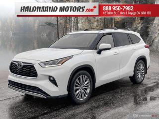 Used 2020 Toyota Highlander LIMITED for sale in Cayuga, ON