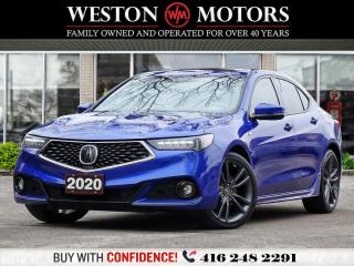 Used 2020 Acura TLX *AWD*TECH A-SPEC*RED LEATHER*HEATED SEATS/WHEELS!! for sale in Toronto, ON