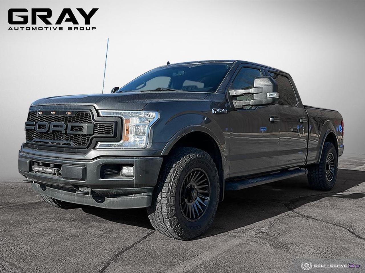 <p>Equipped with black leather diamond stitched custom interior, 6.5 box, Heated seats, Nav, Backup cam + INCLUDES a 2 year UNLIMITED Warranty at No additional cost. This 3.5L V6 Supercrew also comes Safety Certified with over $8000 worth of upgrades including the custom seat package, raptor style grill and new aftermarket wheels on AT 34s. If youre looking for a luxury trim F-150 at an XLT price this one is it!</p><p>&nbsp;</p><p>$239.07 bi-weekly @ 8.99%!!*</p><p>&nbsp;</p><p>To book a test drive or to come see the vehicle in person, please email us at info@grayautomotivegroup.com to make sure it&rsquo;s still available.</p><p>&nbsp;</p><p>No hidden fees. HST and licensing extra.</p><p>Financing available at competitive rates.</p><p>Trade-Ins Welcome!</p><p>&nbsp;</p><p>*Interest rates/payments are displayed as per the listing price and based on prime lending rates for a 72 month term OAC. Mileage recorded at time of listing. Finance Application fees may apply as per the age and mileage of the vehicle and third party lender requirements. Taxes and license are not included in listing price, and will be due on delivery or be added on to financing (OAC).</p><p>&nbsp;</p><p>Terms of included warranty: 24 months. Maximum liability per claim is $600. Powertrain coverage including engine, transmission and differential.&nbsp;</p>