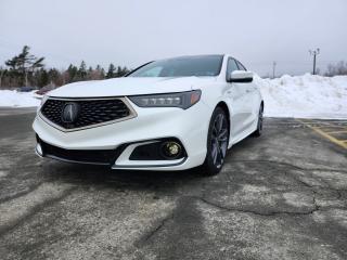 Used 2018 Acura TLX Tech A-Spec Sedan w/Red Leather for sale in Mount Uniacke, NS