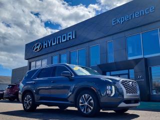 <p> Youll have no regrets driving this reliable 2020 Hyundai Palisade. Tire Pressure Monitoring System Tire Specific Low Tire Pressure Warning, Side Impact Beams, Rear View Monitor Back-Up Camera, Rear Parking Sensors, Rear Child Safety Locks. </p> <p><strong>Fully-Loaded with Additional Options</strong><br>STEEL GRAPHITE, OBSIDIAN BLACK, STAIN-RESISTANT CLOTH SEATING SURFACES  -inc: Stain-resistant, Wheels: 18 Aluminum, Variable Intermittent Wipers, Trip Computer, Transmission: 8-Speed Automatic w/SHIFTRONIC -inc: paddle shifters and shift-by-wire, Transmission w/Driver Selectable Mode and Oil Cooler, Trailer Wiring Harness, Towing Equipment -inc: Trailer Sway Control, Tires: 245/60R18 AS.</p> <p><strong> Stop By Today </strong><br> Come in for a quick visit at Experience Hyundai, 15 Mount Edward Rd, Charlottetown, PE C1A 5R7 to claim your Hyundai Palisade!</p>