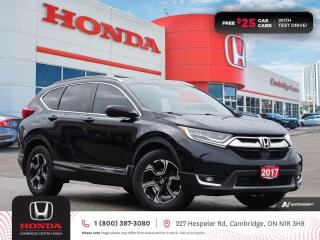 Used 2017 Honda CR-V Touring REARVIEW CAMERA | GPS NAVIGATION | HONDA SENSING TECHNOLOGIES for sale in Cambridge, ON