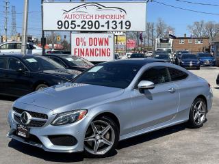 Used 2017 Mercedes-Benz C-Class C300 CPE 4MATIC / Navigation / Leather / Memory Seats / Sunroof Moonroof / for sale in Mississauga, ON