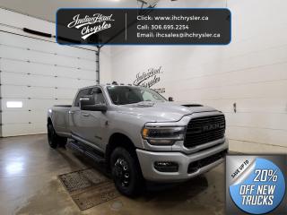 New 2024 RAM 3500 Laramie Dually - Night Edition - 5th Wheel Prep for sale in Indian Head, SK