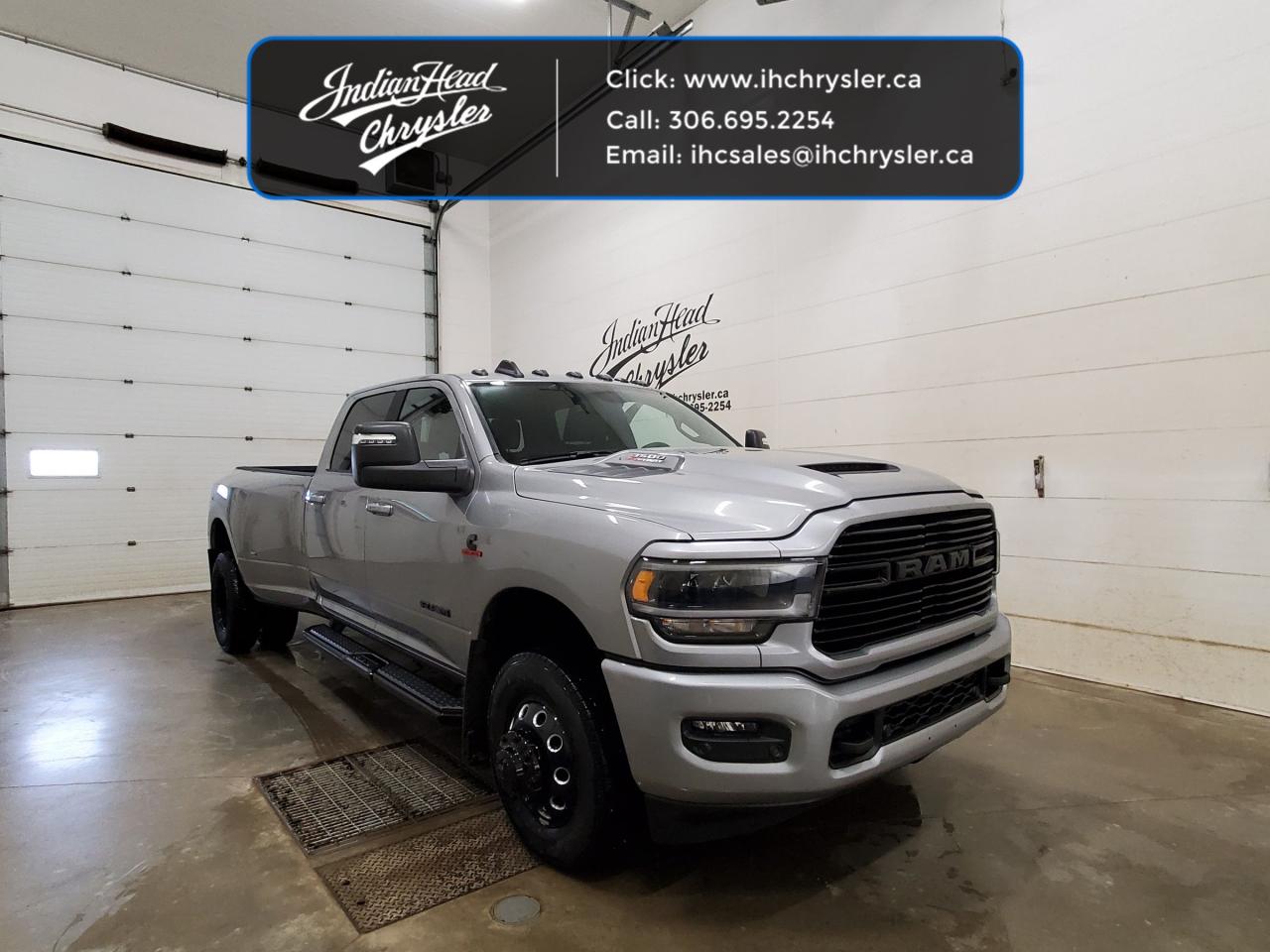 New 2024 RAM 3500 Laramie Dually - Night Edition - 5th Wheel Prep for sale in Indian Head, SK