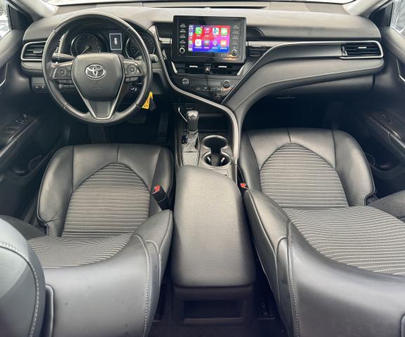2021 Toyota Camry SE+Leather+ApplePlay+Adaptive Cruise+CLEANC CARFAX Photo8