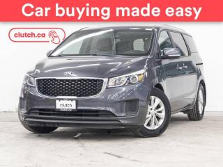 Used 2018 Kia Sedona LX w/ Apple CarPlay & Android Auto, Front Rear A/C, Rearview Cam for sale in Toronto, ON