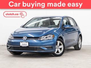 Used 2021 Volkswagen Golf Comfortline w/ Apple CarPlay & Android Auto, A/C, Rearview Cam for sale in Toronto, ON