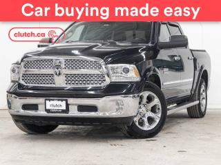 Used 2017 RAM 1500 Laramie Crew Cab 4X4 w/ Uconnect, Dual Zone A/C, Bluetooth for sale in Toronto, ON