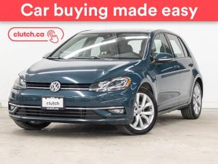 Used 2018 Volkswagen Golf Highline w/ Apple CarPlay & Android Auto, Dual Zone A/C, Rearview Cam for sale in Toronto, ON