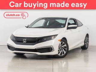 Used 2020 Honda Civic COUPE LX w/ Apple CarPlay & Android Auto, Adaptive Cruise, Nav for sale in Bedford, NS