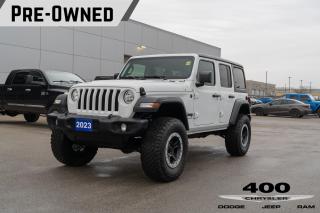 Used 2023 Jeep Wrangler Sport JEEP PERFORMANCE LIFT & WHEELS I FRONT HEATED SEATS AND STEERING WHEEL I ALPINE PREMIUM AUDIO SYSTEM for sale in Innisfil, ON