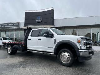 Used 2022 Ford F-550 XLT DRW 4WD DIESEL PWR SEAT FLAT DECK GOOSE NECK for sale in Langley, BC