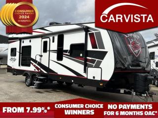 Used 2020 CRUISER RV Stryker 2816 - TOY HAULER WITH GENERATOR for sale in Winnipeg, MB
