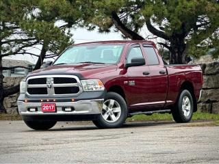 Bluetooth, Power Windows & Locks, Running Boards, and more!

Our One Owner, Accident-Free 2018 RAM 1500 ST Quad Cab 4X4 combines comfort, performance, and style in Red Pearl! Motivated by a 5.7 Litre HEMI V8 that generates 395hp tethered to an 8 Speed Automatic transmission that inspires confidence when towing and hauling. This Four Wheel Drive truck is a versatile tool you can use on the job or off, and it scores nearly 11.5L/100km on the highway. Our RAM 1500 accents its rugged good looks with an aggressive black finish for its grille, bumpers, door handles, running boards, and heated power mirrors.

A comfortable work-truck layout makes it easy to get more done in our ST cabin. Highlights include heavy-duty seating, a tilt-adjustable steering wheel, air conditioning, cruise control, power accessories, a 12V power outlet, and a six-speaker sound system with USB and auxiliary inputs. Theres clever storage, too, for intelligent functionality.

RAM builds this truck for better safety with a high-strength steel frame, ABS, electronic stability control, tire-pressure monitoring, six airbags, and more. All that and muscular capability are standard for our RAM 1500 ST! Save this Page and Call for Availability. We Know You Will Enjoy Your Test Drive Towards Ownership! 

Bustard Chrysler prides ourselves on our expansive used car inventory. We have over 100 pre-owned units in stock of all makes and models, with the largest selection of pre-owned Chrysler, Dodge, Jeep, and RAM products in the tri-cities. Our used inventory is hand-selected and we only sell the best vehicles, for a fair price. We use a market-based pricing system so that you can be confident youre getting the best deal. With over 25 years of financing experience, our team is committed to getting you approved - whether you have good credit, bad credit, or no credit! We strive to be 100% transparent, and we stand behind the products we sell. For your peace of mind, we offer a 3 day/250 km exchange as well as a 30-day limited warranty on all certified used vehicles.