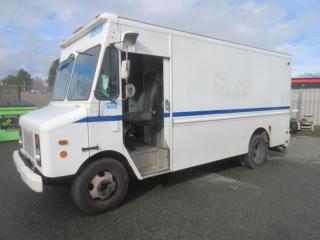 1999 Chevrolet P 30 Gruman, Workshop Cargo Step Van , 5.7L V8 OHV engine, Engine Hours : 7147, GVW: 6,396 kg. this listing is a former municipality asset, $3,749.03 service was completed on this listing on February 2024 < estimated measurements: Overall Length 277 inches, Width 100 inches, wheelbase 158 inches, from the back seat to end of the inside door 170 inches, from ground to top of the van is 112 inches, Certificate and Decal Valid to February 2025 $13,270.00 plus $375 processing fee, $13,645.00 total payment obligation before taxes.  Listing report, warranty, contract commitment cancellation fee, financing available on approved credit (some limitations and exceptions may apply). All above specifications and information is considered to be accurate but is not guaranteed and no opinion or advice is given as to whether this item should be purchased. We do not allow test drives due to theft, fraud and acts of vandalism. Instead we provide the following benefits: Complimentary Warranty (with options to extend), Limited Money Back Satisfaction Guarantee on Fully Completed Contracts, Contract Commitment Cancellation, and an Open-Ended Sell-Back Option. Ask seller for details or call 604-522-REPO(7376) to confirm listing availability.