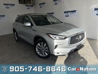 Used 2021 Infiniti QX50 AWD | TOUCHSCREEN | LEATHER | 1 OWNER | ONLY 16KM for sale in Brantford, ON