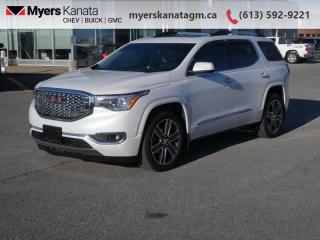 Used 2017 GMC Acadia Denali  - Leather Seats -  Cooled Seats for sale in Kanata, ON