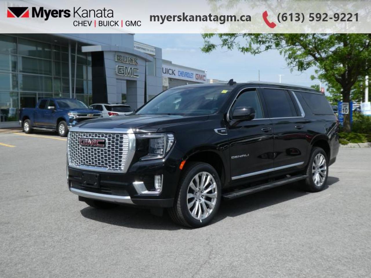 New 2024 GMC Yukon XL Denali  - HUD -  Power Liftgate for sale in Kanata, ON