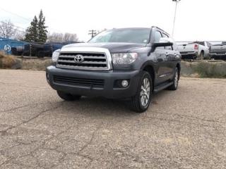 Used 2017 Toyota Sequoia 8-PASS, SUNROOF, NAV, PWR FOLDING SEATS, #211 for sale in Medicine Hat, AB