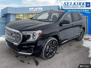 <b>Navigation,  Cooled Seats,  HUD,  Wireless Charging,  Premium Audio!</b><br> <br> <br> <br>  From the impressive practicality to striking styling this 2024 GMC Terrain makes every day better. <br> <br>From endless details that drastically improve this SUVs usability, to striking style and amazing capability, this 2024 Terrain is exactly what you expect from a GMC SUV. The interior has a clean design, with upscale materials like soft-touch surfaces and premium trim. You cant go wrong with this SUV for all your family hauling needs.<br> <br> This ebony twilight metallic SUV  has a 9 speed automatic transmission and is powered by a  175HP 1.5L 4 Cylinder Engine.<br> <br> Our Terrains trim level is Denali. This Terrain Denali comes fully loaded with premium leather cooled seats with memory settings, a large colour touchscreen infotainment system featuring navigation, Apple CarPlay, Android Auto, SiriusXM, Bose premium audio, wireless charging and its 4G LTE capable. This luxurious Terrain Denali also comes with a power rear liftgate, automatic park assist, lane change alert with blind spot detection, exclusive aluminum wheels and exterior accents, a leather-wrapped steering wheel, lane keep assist with lane departure warning, forward collision alert, adaptive cruise control, a remote engine starter, HD surround vision camera, heads up display, LED signature lighting, an enhanced premium suspension and a 60/40 split-folding rear seat to make hauling large items a breeze. This vehicle has been upgraded with the following features: Navigation,  Cooled Seats,  Hud,  Wireless Charging,  Premium Audio,  Adaptive Cruise Control,  Blind Spot Detection. <br><br> <br>To apply right now for financing use this link : <a href=https://www.selkirkchevrolet.com/pre-qualify-for-financing/ target=_blank>https://www.selkirkchevrolet.com/pre-qualify-for-financing/</a><br><br> <br/>    Incentives expire 2024-04-30.  See dealer for details. <br> <br>Selkirk Chevrolet Buick GMC Ltd carries an impressive selection of new and pre-owned cars, crossovers and SUVs. No matter what vehicle you might have in mind, weve got the perfect fit for you. If youre looking to lease your next vehicle or finance it, we have competitive specials for you. We also have an extensive collection of quality pre-owned and certified vehicles at affordable prices. Winnipeg GMC, Chevrolet and Buick shoppers can visit us in Selkirk for all their automotive needs today! We are located at 1010 MANITOBA AVE SELKIRK, MB R1A 3T7 or via phone at 204-482-1010.<br> Come by and check out our fleet of 80+ used cars and trucks and 210+ new cars and trucks for sale in Selkirk.  o~o