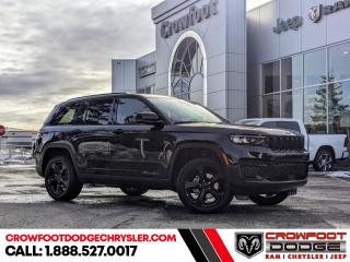 <b>Heated Seats,  Heated Steering Wheel,  Mobile Hotspot,  Adaptive Cruise Control,  Blind Spot Detection!</b><br> <br> <br> <br><b>**Includes Jeep Wave Program - 3 Years Of Free Oil Changes - 3 Years Of Free Tire Rotations - Up To 8 Years Rental & Trip Interruption Coverage</b> <br><br>  Theres simply no better SUV that combines on-road comfort with off-road capability at a great value than this legendary Jeep Grand Cherokee. <br> <br>This 2024 Jeep Grand Cherokee is second to none when it comes to performance, safety, and style. Improving on its legendary design with exceptional materials, elevated craftsmanship and innovative design unites to create an unforgettable cabin experience. With plenty of room for your adventure gear, enough seats for your whole family and incredible off-road capability, this 2024 Jeep Grand Cherokee has you covered! <br> <br> This black SUV  has a 8 speed automatic transmission and is powered by a  293HP 3.6L V6 Cylinder Engine.<br> <br> Our Grand Cherokees trim level is Laredo. This Cherokee Laredo trim is decked with great base features such as tow equipment with trailer sway control, LED headlights, heated front seats with a heated steering wheel, voice-activated dual zone climate control, mobile hotspot internet access, and an 8.4-inch infotainment screen powered by Uconnect 5. Assistive and safety features also include adaptive cruise control, blind spot detection, lane keeping assist with lane departure warning, front and rear collision mitigation, ParkSense front and rear parking sensors, and even more! This vehicle has been upgraded with the following features: Heated Seats,  Heated Steering Wheel,  Mobile Hotspot,  Adaptive Cruise Control,  Blind Spot Detection,  Lane Keep Assist,  Collision Mitigation. <br><br> <br/> Weve discounted this vehicle $3275. Incentives expire 2024-04-30.  See dealer for details. <br> <br><h3><a href=https://www.crowfootdodgechrysler.com/tools/autoverify/finance.htm>Click here for instant pre-approval!</a></h3><br>

We pride ourselves in consistently exceeding our customers expectations. Please dont hesitate to give us a call.<br> Come by and check out our fleet of 80+ used cars and trucks and 150+ new cars and trucks for sale in Calgary.  o~o