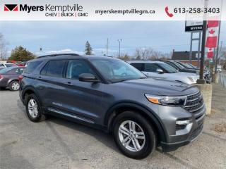 <b>Aluminum Wheels,  Ford Co-Pilot360,  Apple CarPlay,  Android Auto,  SYNC 3!</b><br> <br>     This  2022 Ford Explorer is for sale today. <br> <br>This Ford Explorer is the ultimate exploration vehicle with plenty of style and space for all of your passengers and cargo. It has the hauling capabilities of a midsize SUV combined with strong off-road capabilities. Whether your next family adventure is to the grocery store or over a high mountain pass, the Ford Explorer was built to get you there with ease.This  SUV has 30,500 kms. Its  beige in colour  . It has an automatic transmission and is powered by a  300HP 2.3L 4 Cylinder Engine. <br> <br> Our Explorers trim level is XLT. This well equipped Ford Explorer XLT comes with a large color touchscreen featuring Apple CarPlay, Android Auto, SYNC 3, SiriusXM radio, and streaming audio. It also includes stylish aluminum wheels, voice activated dual-zone climate control, power front seats, split folding rear seats, a rearview camera with a reverse sensing system, power liftgate and Ford Co-Pilot360 featuring blind spot detection, cross traffic alert, lane keep assist and automatic emergency braking, a proximity key and a remote engine start, FordPass Connect 4G LTE WiFi plus so much more. This vehicle has been upgraded with the following features: Aluminum Wheels,  Ford Co-pilot360,  Apple Carplay,  Android Auto,  Sync 3,  Lane Keep Assist,  Blind Spot Detection. <br> To view the original window sticker for this vehicle view this <a href=http://www.windowsticker.forddirect.com/windowsticker.pdf?vin=1FMSK8DH8NGA57137 target=_blank>http://www.windowsticker.forddirect.com/windowsticker.pdf?vin=1FMSK8DH8NGA57137</a>. <br/><br> <br>To apply right now for financing use this link : <a href=https://www.myerskemptvillegm.ca/finance/ target=_blank>https://www.myerskemptvillegm.ca/finance/</a><br><br> <br/><br>Myers deals with almost every major lender and can offer the most competitive financing options available. All of our premium used vehicles are fully detailed, subjected to a minimum 150 point inspection and are fully backed by the dealership and General Motors. <br><br>For more details on our Myers Exclusive Engine Transmission for life coverage, follow this link: <a href=https://www.myerskanatagm.ca/myers-engine-transmission-for-life/>Life Time Coverage</a>*LIFETIME ENGINE TRANSMISSION WARRANTY NOT AVAILABLE ON VEHICLES WITH KMS EXCEEDING 140,000KM, VEHICLES 8 YEARS & OLDER, OR HIGHLINE BRAND VEHICLE(eg. BMW, INFINITI. CADILLAC, LEXUS...) o~o