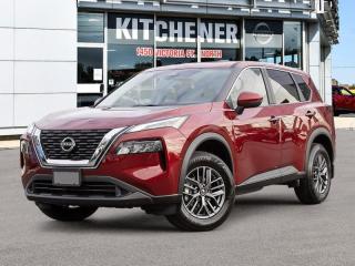 <b>Apple CarPlay,  Android Auto,  Heated Seats,  Heated Steering Wheel,  Aluminum Wheels!</b><br> <br> <br> <br><br> <br>  Thrilling power when you need it and long distance efficiency when you dont, this 2023 Rogue has it all covered. <br> <br>Nissan was out for more than designing a good crossover in this 2023 Rogue. They were designing an experience. Whether your adventure takes you on a winding mountain path or finding the secrets within the city limits, this Rogue is up for it all. Spirited and refined with space for all your cargo and the biggest personalities, this Rogue is an easy choice for your next family vehicle.<br> <br> This scarlet amber tinticoat SUV  has an automatic transmission and is powered by a  1.5L I3 12V GDI DOHC Turbo engine.<br> <br> Our Rogues trim level is S. Go Rogue with driver assistance features like forward collision warning, emergency braking with pedestrian detection, lane departure warning, blind spot warning, high beam assist, driver alertness, and a rearview camera while heated seats, dual zone climate control, and a heated steering wheel bring amazing luxury. NissanConnect touchscreen infotainment with Apple CarPlay and Android Auto makes for an engaging experience while aluminum wheels and LED lights provide impeccable style. This vehicle has been upgraded with the following features: Apple Carplay,  Android Auto,  Heated Seats,  Heated Steering Wheel,  Aluminum Wheels,  Blind Spot Detection,  Lane Departure Warning. <br><br> <br>To apply right now for financing use this link : <a href=https://www.kitchenernissan.com/finance-application/ target=_blank>https://www.kitchenernissan.com/finance-application/</a><br><br> <br/> See dealer for details. <br> <br><b>KITCHENER NISSAN IS DEDICATED TO AWESOME AND DRIVEN TO SURPASS EXPECTATIONS!</b><br>Awesome Customer Service <br>Friendly No Pressure Sales<br>Family Owned and Operated<br>Huge Selection of Vehicles<br>Master Technicians<br>Free Contactless Delivery -100km!<br><b>WE LOVE TRADE-INS!</b><br>We will pay top dollar for your trade even if you dont buy from us!   <br>Kitchener Nissan trades are made easy! We have specialized buyers that are waiting to purchase your unique vehicle. To get optimal value for you, we can also place your vehicle on live auction. <br>Home to thousands of bidders!<br><br><b>MARKET PRICED DEALERSHIP</b><br>We are a Market Priced dealership and are proud of it! <br>What is market pricing? ALL our vehicles are listed online. We continuously monitor online prices daily to ensure we find the best deal, so that you dont have to! We make sure were offering the highest level of savings amongst our competitors! Not only do we offer the advantage of market pricing, at Kitchener Nissan we aim to inspire confidence by providing a transparent and effortless vehicle purchasing experience. <br><br><b>CONTACT US TODAY AND FIND YOUR DREAM VEHICLE!</b><br><br>1450 Victoria Street N, Kitchener | www.kitchenernissan.com | Tel: 855-997-7482 <br>Contact us or visit the dealership and let us surpass your expectations! <br> Come by and check out our fleet of 60+ used cars and trucks and 80+ new cars and trucks for sale in Kitchener.  o~o