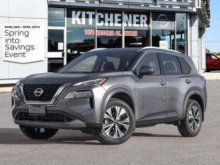 <b>Moonroof,  Power Liftgate,  Adaptive Cruise Control,  Alloy Wheels,  Heated Seats!</b><br> <br> <br> <br><br> <br>  Thrilling power when you need it and long distance efficiency when you dont, this 2024 Rogue has it all covered. <br> <br>Nissan was out for more than designing a good crossover in this 2024 Rogue. They were designing an experience. Whether your adventure takes you on a winding mountain path or finding the secrets within the city limits, this Rogue is up for it all. Spirited and refined with space for all your cargo and the biggest personalities, this Rogue is an easy choice for your next family vehicle.<br> <br> This gun metallic SUV  has an automatic transmission and is powered by a  1.5L I3 12V GDI DOHC Turbo engine.<br> <br> Our Rogues trim level is SV Moonroof. Rogue SV steps things up with a power moonroof, a power liftgate for rear cargo access, adaptive cruise control and ProPilot Assist. Also standard include heated front heats, a heated leather steering wheel, mobile hotspot internet access, proximity key with remote engine start, dual-zone climate control, and an 8-inch infotainment screen with NissanConnect, Apple CarPlay, and Android Auto. Safety features also include lane departure warning, blind spot detection, front and rear collision mitigation, and rear parking sensors. This vehicle has been upgraded with the following features: Moonroof,  Power Liftgate,  Adaptive Cruise Control,  Alloy Wheels,  Heated Seats,  Heated Steering Wheel,  Mobile Hotspot. <br><br> <br>To apply right now for financing use this link : <a href=https://www.kitchenernissan.com/finance-application/ target=_blank>https://www.kitchenernissan.com/finance-application/</a><br><br> <br/>    Incentives expire 2024-04-30.  See dealer for details. <br> <br><b>KITCHENER NISSAN IS DEDICATED TO AWESOME AND DRIVEN TO SURPASS EXPECTATIONS!</b><br>Awesome Customer Service <br>Friendly No Pressure Sales<br>Family Owned and Operated<br>Huge Selection of Vehicles<br>Master Technicians<br>Free Contactless Delivery -100km!<br><b>WE LOVE TRADE-INS!</b><br>We will pay top dollar for your trade even if you dont buy from us!   <br>Kitchener Nissan trades are made easy! We have specialized buyers that are waiting to purchase your unique vehicle. To get optimal value for you, we can also place your vehicle on live auction. <br>Home to thousands of bidders!<br><br><b>MARKET PRICED DEALERSHIP</b><br>We are a Market Priced dealership and are proud of it! <br>What is market pricing? ALL our vehicles are listed online. We continuously monitor online prices daily to ensure we find the best deal, so that you dont have to! We make sure were offering the highest level of savings amongst our competitors! Not only do we offer the advantage of market pricing, at Kitchener Nissan we aim to inspire confidence by providing a transparent and effortless vehicle purchasing experience. <br><br><b>CONTACT US TODAY AND FIND YOUR DREAM VEHICLE!</b><br><br>1450 Victoria Street N, Kitchener | www.kitchenernissan.com | Tel: 855-997-7482 <br>Contact us or visit the dealership and let us surpass your expectations! <br> Come by and check out our fleet of 60+ used cars and trucks and 80+ new cars and trucks for sale in Kitchener.  o~o