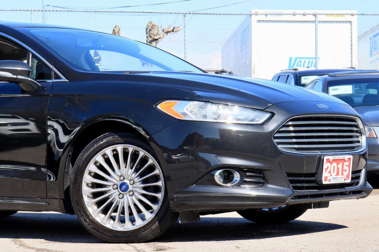 2015 Ford Fusion Titanium | AWD | Leather | Sunroof | Navi | Cam ++ Photo12