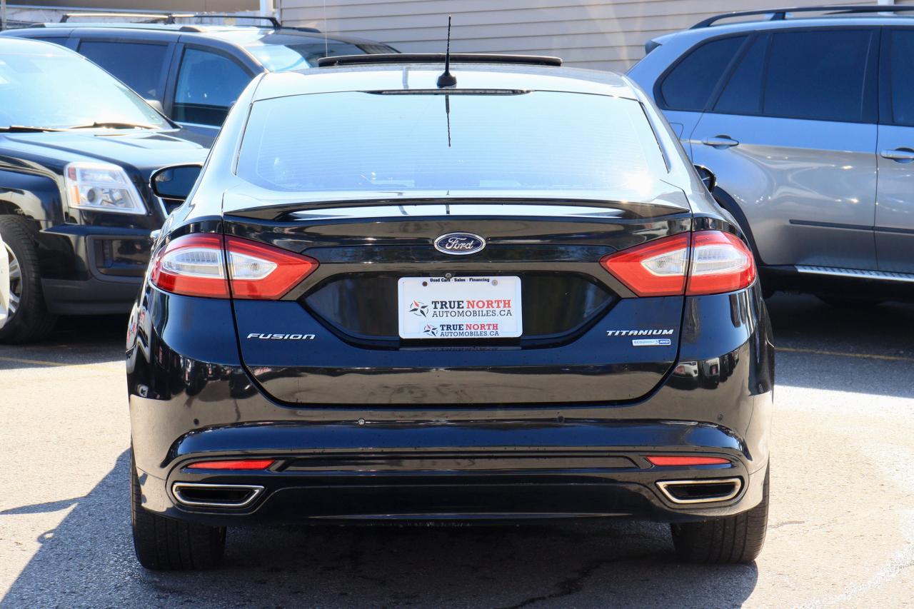 2015 Ford Fusion Titanium | AWD | Leather | Sunroof | Navi | Cam ++ Photo8