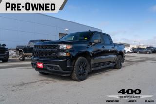 Used 2020 Chevrolet Silverado 1500 Silverado Custom REMOTE START SYSTEM I TRAILERING PACKAGE I POWER LOCK AND RELEASE TAILGATE WITH STEP ASSIST I SPRAY- for sale in Innisfil, ON