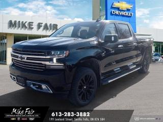 Used 2021 Chevrolet Silverado 1500 High Country power sunroof,safety alert seat,assist steps,keyless open/start,bed view camera for sale in Smiths Falls, ON