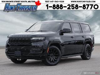 Used 2023 Jeep Wagoneer SERIES II CARBIDE | FLEX | 22s | FID | TECH & MORE for sale in Milton, ON