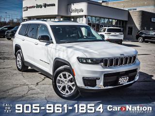 Used 2022 Jeep Grand Cherokee L Limited 4x4| PANO ROOF| LEATHER| NAV| for sale in Burlington, ON