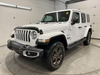 Used 2023 Jeep Wrangler Unlimited SAHARA | 3.6L V6 | HARD TOP| COLD WEATHER GRP| NAV for sale in Ottawa, ON