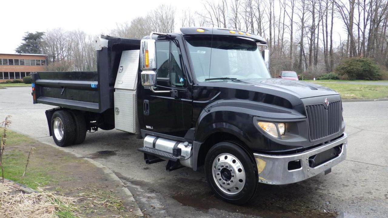 Used 2012 International TerraStar Dump Truck Diesel Dually Hydraulic Brakes for sale in Burnaby, BC