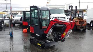 2023 Mms Ms13c Mini Excavator, 13.5 hp Briggs and Stratton engine, front clean up blade, battery night switch, rubber tracks orange exterior, black. interior. Operating weight: 1000kg. Measurements: Track width 3 foot, track length: 4 foot, Machine overall Height 7.3 foot, Machine Overall length: 9.2 foot(All the measurement are deemed to be true but are not guaranteed). $9,410.00 plus $375 processing fee, $9,785.00 total payment obligation before taxes.  Listing report, warranty, contract commitment cancellation fee, financing available on approved credit (some limitations and exceptions may apply). All above specifications and information is considered to be accurate but is not guaranteed and no opinion or advice is given as to whether this item should be purchased. We do not allow test drives due to theft, fraud and acts of vandalism. Instead we provide the following benefits: Complimentary Warranty (with options to extend), Limited Money Back Satisfaction Guarantee on Fully Completed Contracts, Contract Commitment Cancellation, and an Open-Ended Sell-Back Option. Ask seller for details or call 604-522-REPO(7376) to confirm listing availability.