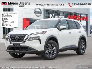 <b>Alloy Wheels,  Heated Seats,  Heated Steering Wheel,  Mobile Hotspot,  Remote Start!</b><br> <br> <br> <br>  This 2024 Rogue aims to exhilarate the soul and satisfy the need for a dependable family hauler. <br> <br>Nissan was out for more than designing a good crossover in this 2024 Rogue. They were designing an experience. Whether your adventure takes you on a winding mountain path or finding the secrets within the city limits, this Rogue is up for it all. Spirited and refined with space for all your cargo and the biggest personalities, this Rogue is an easy choice for your next family vehicle.<br> <br> This glacier white SUV  has an automatic transmission and is powered by a  201HP 1.5L 3 Cylinder Engine.<br> <br> Our Rogues trim level is S. Standard features on this Rogue S include heated front heats, a heated leather steering wheel, mobile hotspot internet access, proximity key with remote engine start, dual-zone climate control, and an 8-inch infotainment screen with Apple CarPlay, and Android Auto. Safety features also include lane departure warning, blind spot detection, front and rear collision mitigation, and rear parking sensors. This vehicle has been upgraded with the following features: Alloy Wheels,  Heated Seats,  Heated Steering Wheel,  Mobile Hotspot,  Remote Start,  Lane Departure Warning,  Blind Spot Warning. <br><br> <br/>    5.74% financing for 84 months. <br> Payments from <b>$537.26</b> monthly with $0 down for 84 months @ 5.74% APR O.A.C. ( Plus applicable taxes -  $621 Administration fee included. Licensing not included.    ).  Incentives expire 2024-04-30.  See dealer for details. <br> <br> <br>LEASING:<br><br>Estimated Lease Payment: $469/m <br>Payment based on 4.49% lease financing for 36 months with $0 down payment on approved credit. Total obligation $16,894. Mileage allowance of 20,000 KM/year. Offer expires 2024-04-30.<br><br><br>We are proud to regularly serve our clients and ready to help you find the right car that fits your needs, your wants, and your budget.And, of course, were always happy to answer any of your questions.Proudly supporting Ottawa, Orleans, Vanier, Barrhaven, Kanata, Nepean, Stittsville, Carp, Dunrobin, Kemptville, Westboro, Cumberland, Rockland, Embrun , Casselman , Limoges, Crysler and beyond! Call us at (613) 824-8550 or use the Get More Info button for more information. Please see dealer for details. The vehicle may not be exactly as shown. The selling price includes all fees, licensing & taxes are extra. OMVIC licensed.Find out why Myers Orleans Nissan is Ottawas number one rated Nissan dealership for customer satisfaction! We take pride in offering our clients exceptional bilingual customer service throughout our sales, service and parts departments. Located just off highway 174 at the Jean DÀrc exit, in the Orleans Auto Mall, we have a huge selection of New vehicles and our professional team will help you find the Nissan that fits both your lifestyle and budget. And if we dont have it here, we will find it or you! Visit or call us today.<br> Come by and check out our fleet of 50+ used cars and trucks and 110+ new cars and trucks for sale in Orleans.  o~o