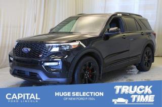 Used 2023 Ford Explorer ST 4WD **Local Trade, Clean SGI, Leather, Sunroof, Navigation, 3.0L** for sale in Regina, SK