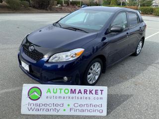 Used 2010 Toyota Matrix AUTO P/GROUP A/C FINANCING, WARRANTY, INSPECTED W/BCAA MBSHP! for sale in Surrey, BC