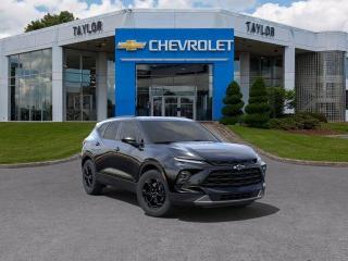 <b>Heated Seats,  Apple CarPlay,  Android Auto,  Lane Keep Assist,  Lane Departure Warning!</b><br> <br>   This 2024 Chevrolet Blazer has the ability to tailor itself for the road conditions, leaving you at ease and in command at all times. <br> <br>Sculpted and stylish with a roomy, driver-centric interior, this Chevrolet Blazer is engineered with form and function in mind. With loads of features and tech, it is a potent and highly capable crossover SUV that is big on practicality, passenger comfort and premium driving experiences. With a driver-focused interior, this Chevy Blazer invites you to take the wheel. Controls, switches and features are easily within reach and right where you expect them to be.<br> <br> This black SUV  has an automatic transmission and is powered by a  228HP 2.0L 4 Cylinder Engine.<br> <br> Our Blazers trim level is LT. This modern and muscular Chevrolet Blazer LT is a great choice as it comes with stylish aluminum wheels and IntelliBeam HID headlamps, an 8-inch colour touch screen display paired with Apple CarPlay and Android Auto, lane keep assist, forward collision alert and Chevrolet safety assist. It also includes an 8-way power driver seat, Chevrolet 4G LTE capability, remote engine start, cruise control, dual zone climate control, an HD rear view camera and much more. This vehicle has been upgraded with the following features: Heated Seats,  Apple Carplay,  Android Auto,  Lane Keep Assist,  Lane Departure Warning,  Forward Collision Warning,  Led Lights. <br><br> <br>To apply right now for financing use this link : <a href=https://www.taylorautomall.com/finance/apply-for-financing/ target=_blank>https://www.taylorautomall.com/finance/apply-for-financing/</a><br><br> <br/>    5.49% financing for 84 months. <br> Buy this vehicle now for the lowest bi-weekly payment of <b>$324.07</b> with $0 down for 84 months @ 5.49% APR O.A.C. ( Plus applicable taxes -  Plus applicable fees   / Total Obligation of $58984  ).  Incentives expire 2024-04-30.  See dealer for details. <br> <br> <br>LEASING:<br><br>Estimated Lease Payment: $309 bi-weekly <br>Payment based on 8.9% lease financing for 60 months with $0 down payment on approved credit. Total obligation $40,282. Mileage allowance of 16,000 KM/year. Offer expires 2024-04-30.<br><br><br><br> Come by and check out our fleet of 90+ used cars and trucks and 170+ new cars and trucks for sale in Kingston.  o~o